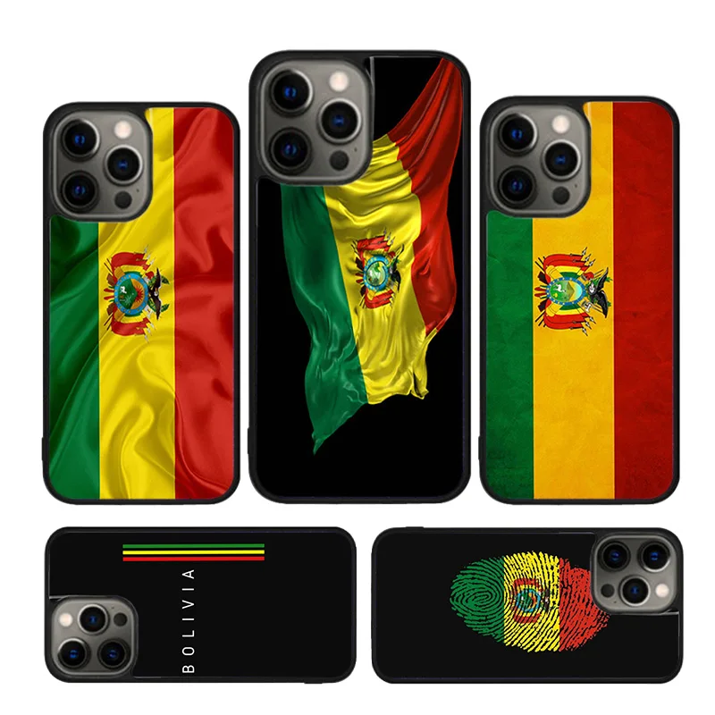 Мягкий чехол с флагом Боливии для iPhone 15 SE 2020 XR X XS Max 6S 7 8 Plus 12 13 Mini 11 12 13 14 Pro Max, чехол-бампер