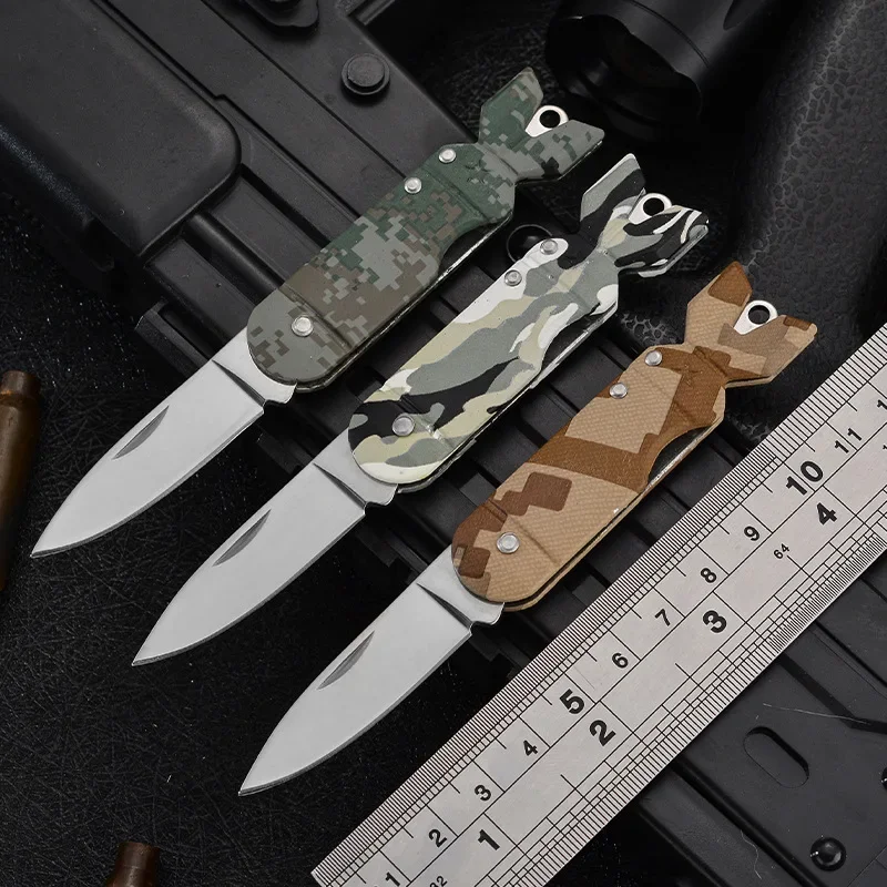 

High Hardness Folding Knife for Wild Camping Mountaineering Mini Pocket Knife Outdoor Survival Mini Edc Tactical Knife