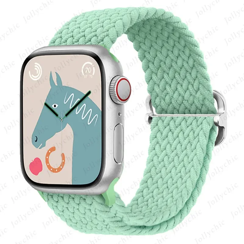 Braided Solo Loop Strap for Apple Watch - Stylish and Comfortable Wristband Accessory