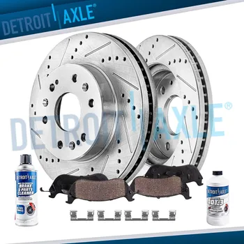 Front Drilled Rotors & Brake Pads – Chevy/GMC 1