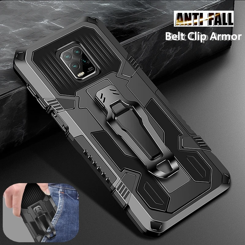 Stoßfester Rüstungskoffer für Xiaomi Redmi Note 8 7 9 Pro Cases Phone Stand Cover Xiaomi Redmi Note8 Note9 8Pro 9Pro Rugged_voghion.com