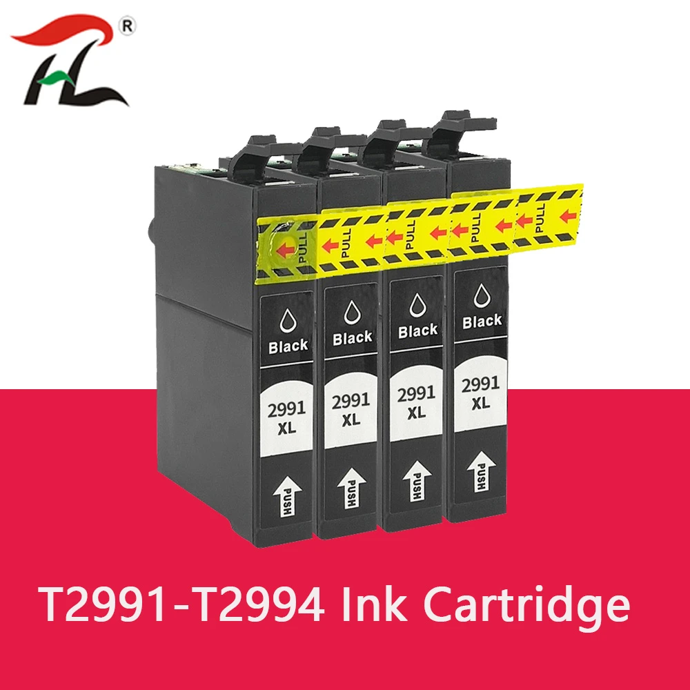 Black E2991 T2991XL 29XL Ink Cartridges Compatible T29XL T2991 For Epson XP235 XP245 XP247 XP255 XP257 XP332 XP335 Printer laser printer ink