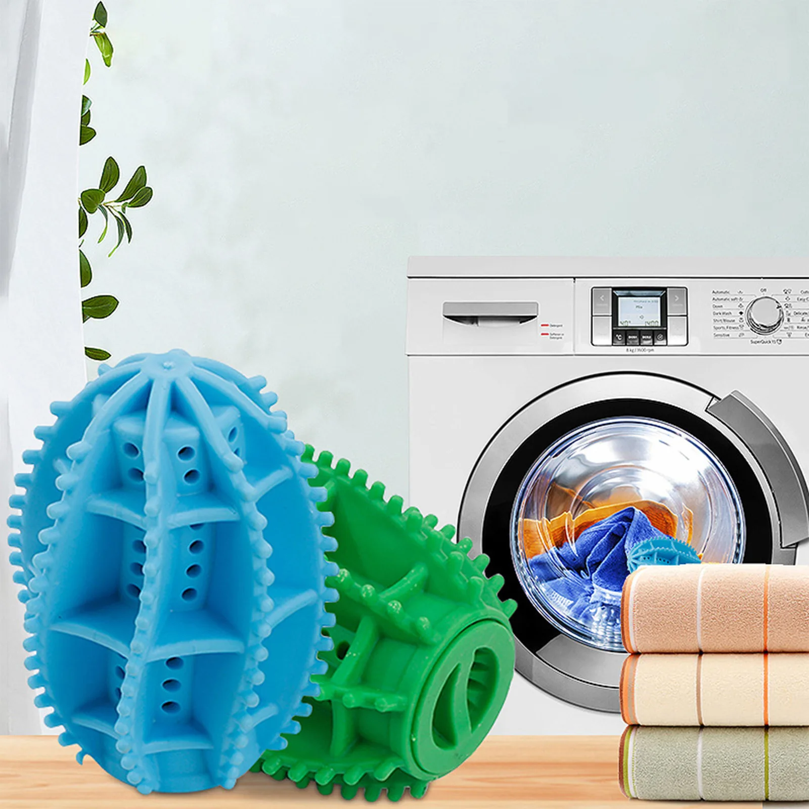 Bolas Mágicas de lavandería para lavadora, herramienta de limpieza del  hogar, antibobinado, reutilizable, suavizante de tela, 4/1 piezas -  AliExpress