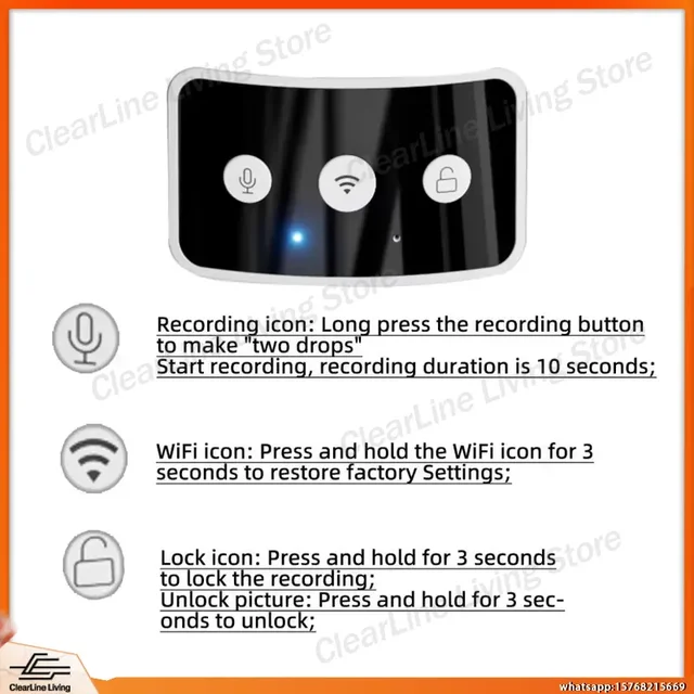 Automatic Pet Feeder with WiFi Remote Control 6L Large Capacity Smart Cat Dog Feeder Triple Bowl Desktop Pet Food Dispenser 2