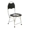 Raised Toilet Seat with Back Squat Toilet Stool for Toilet Bathroom Elderly 1