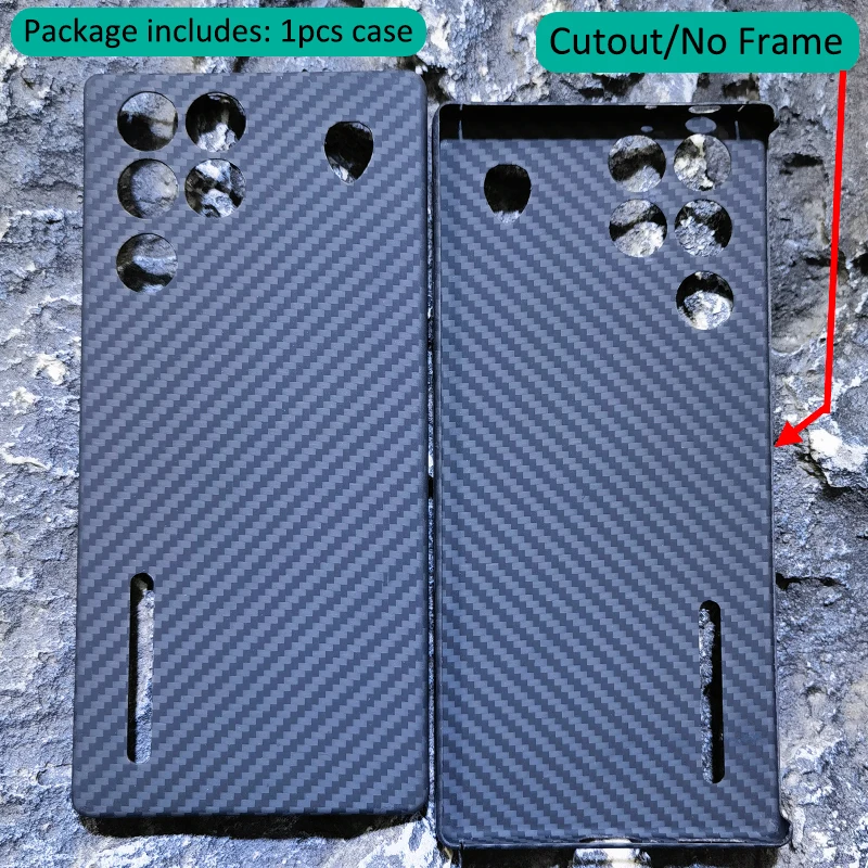 Premium Real Carbon Fiber Aramid Super Ultra Thin Lightweight Case