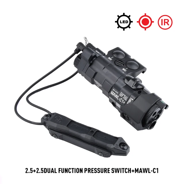 Wadsn New Real CNC Metal MAWL-C1+Tactical Laser IR Illumination