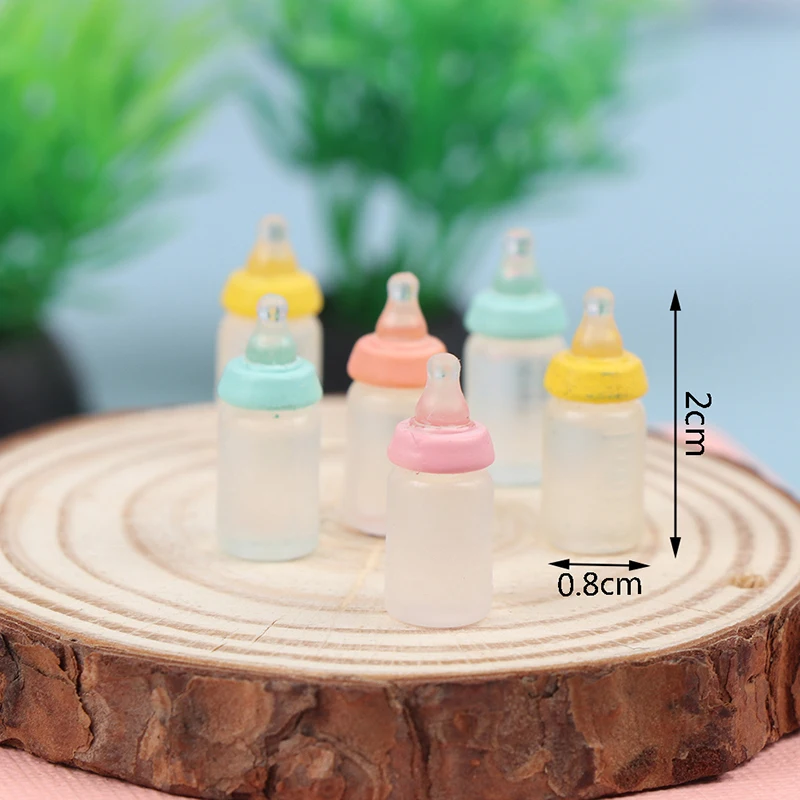 Set Accessori Per Casa Delle Bambole In Scala 1:12 - Biberon, Shampoo, Bavaglini E Nursery