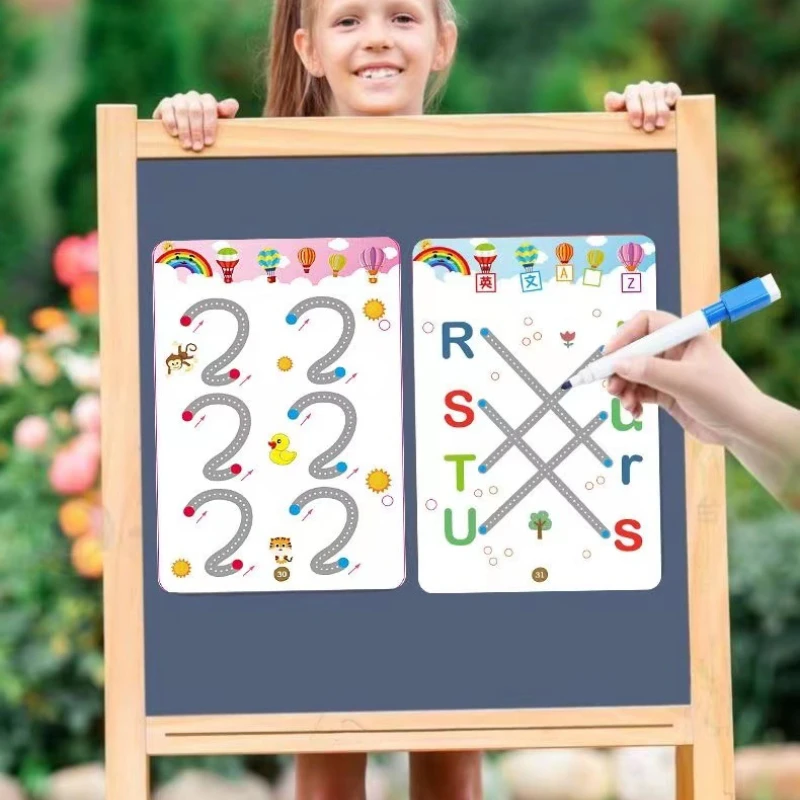 Pen Control Training with Erasable Paper for Fun Beginners Basic Handwriting Practice and Pen Control Training 6