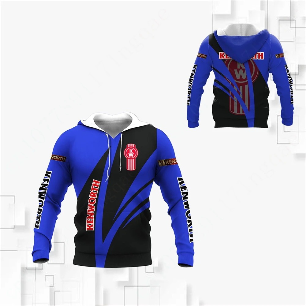 

Kenworth Hoodies For Men Women Harajuku Essentials Pullover Casual Zip Hoodies Unisex Clothing Anime 3D Printing Sweatshirt Top