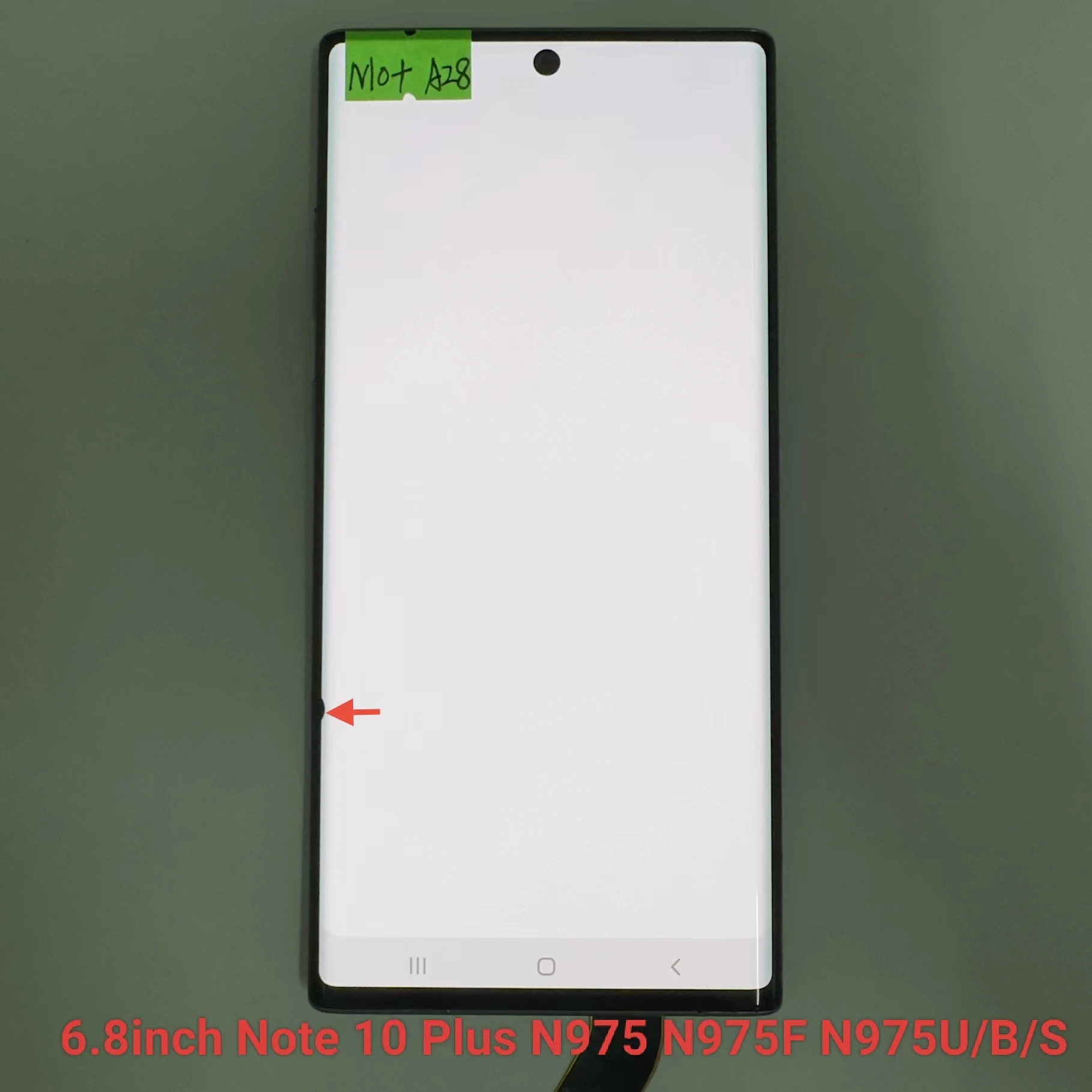 

100% original LCD display screen assembly Galaxy Note 10 plus compatible with SM-N975 N975F N975U N975D/S