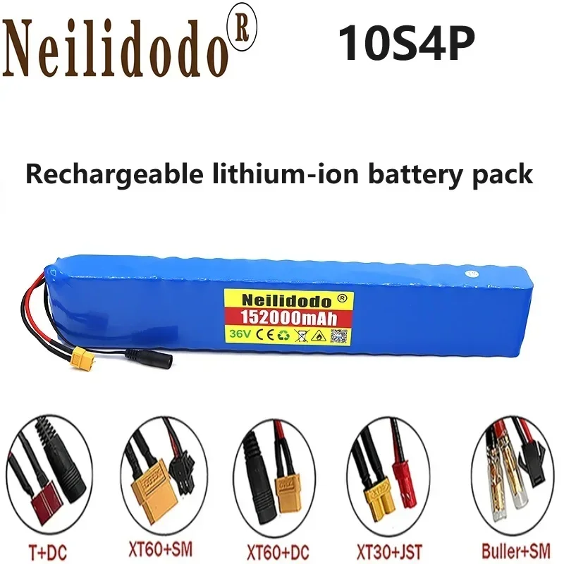 

Aviation Arrival 18650 10S4P 36V Lithium Ion Rechargeable Battery Pack Charger Tricycle, Electric Vehicle, Electric Bicycle, Etc