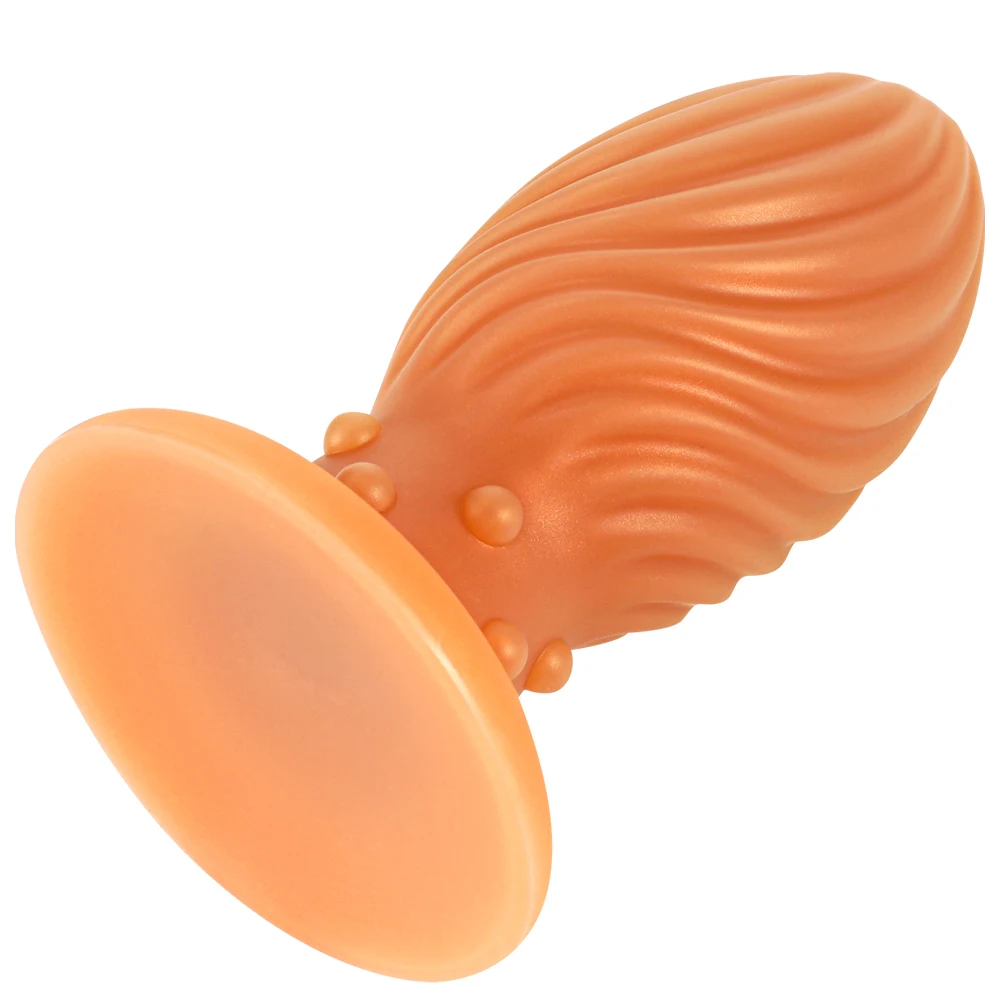 Silicone Anal Dildo Butt Plug Prostate And G Spot Stimulator Toy_voghion.com
