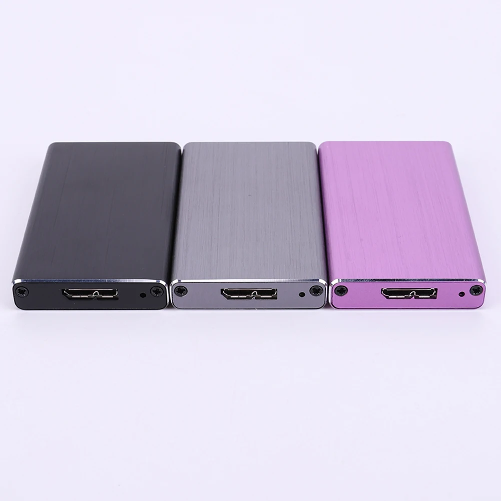 MSATA USB 3.0 SSD Ŭ,  HD ϵ ̺ ũ ڽ,  ָ Ʈ ̺ Ŭ, MSATA SSD 30*25/50, 6Gbps