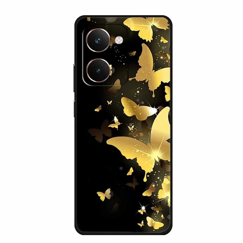Sleek Black TPU Bumper Silicone Back Cover