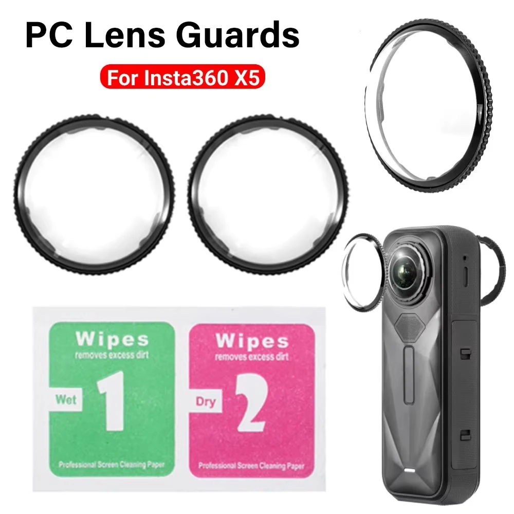 Enhanced Lens Protector for Action Cameras - Anti-Scratch, Rotating Cover