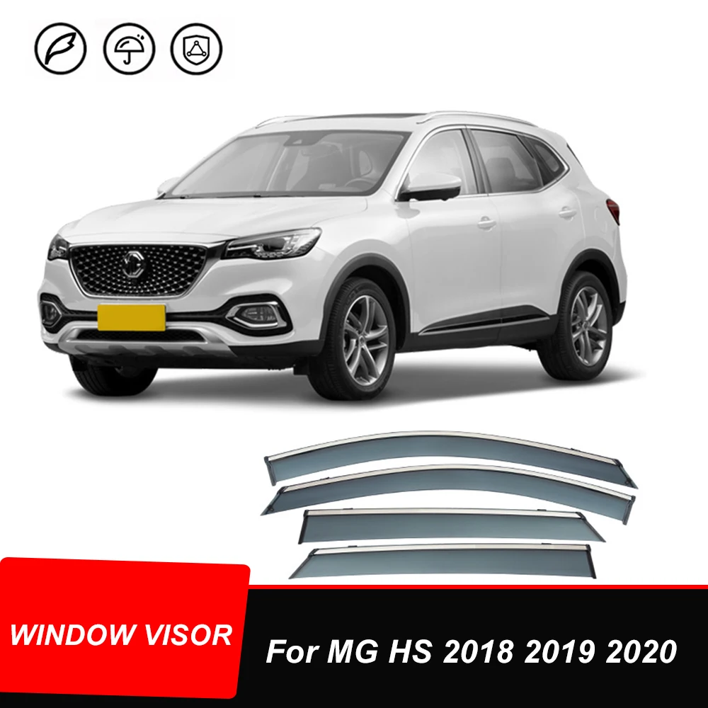 

Козырёк для боковых окон MG HS 2018 2019 2020, защита от дождя, погоды, ветрозащитный экран, тонкая отделка, навес для тента, аксессуары