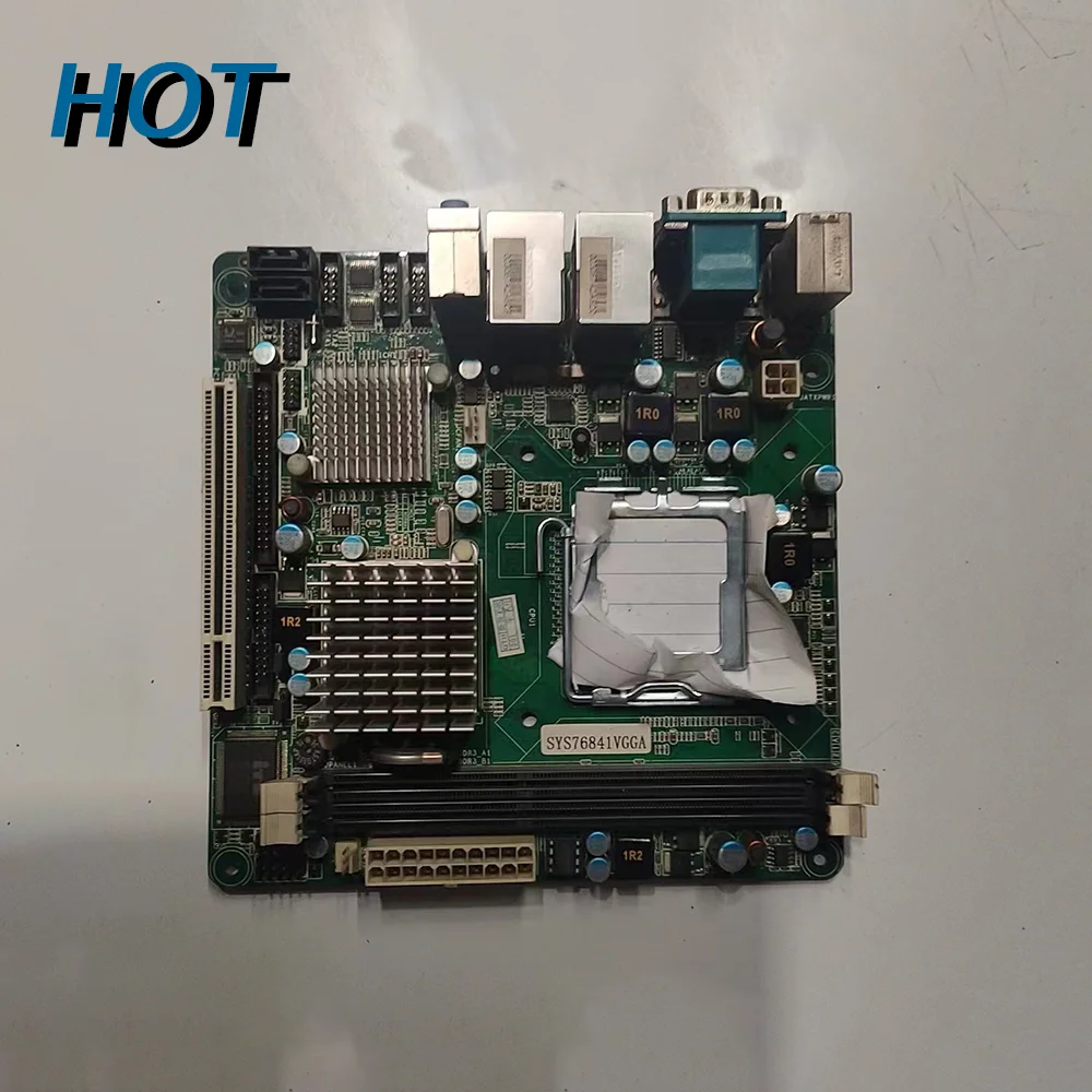 

Mini-Itx Motherboard For Axiomtek Dual Network Ports G41 Multi-Serial Port Sys76841Vgga