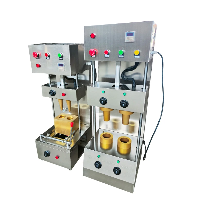 pizza cone making machine for hot sale