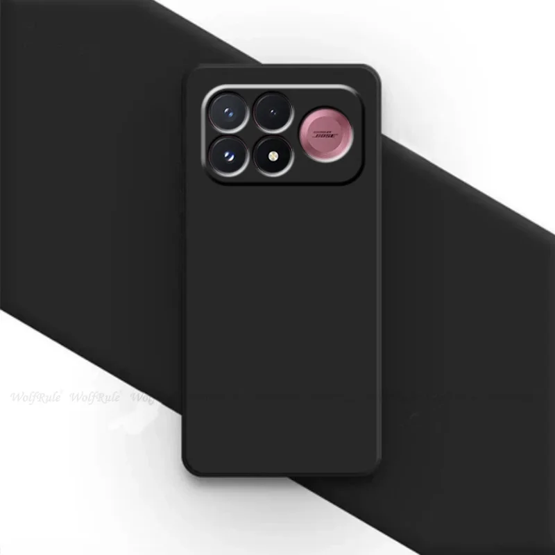 Shockproof Liquid Silicone Back Bumper Case Cover - Soft TPU Protective Cover