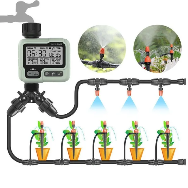 Large Screen Automatic Water Timer Timeable Programmable Garden Digital Irrigation Machine Intelligent Save Water and Time 4