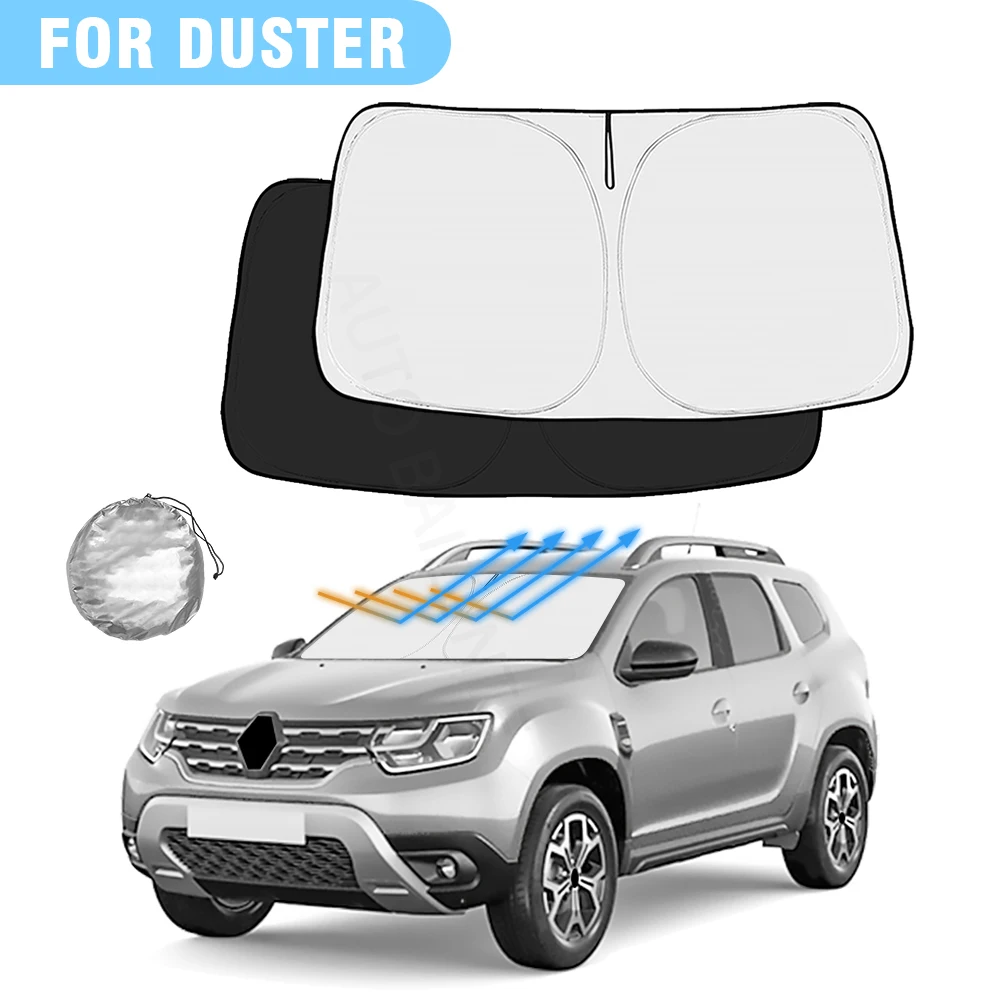 Car Windshield Sunshade for Dacia Duster 2011 -