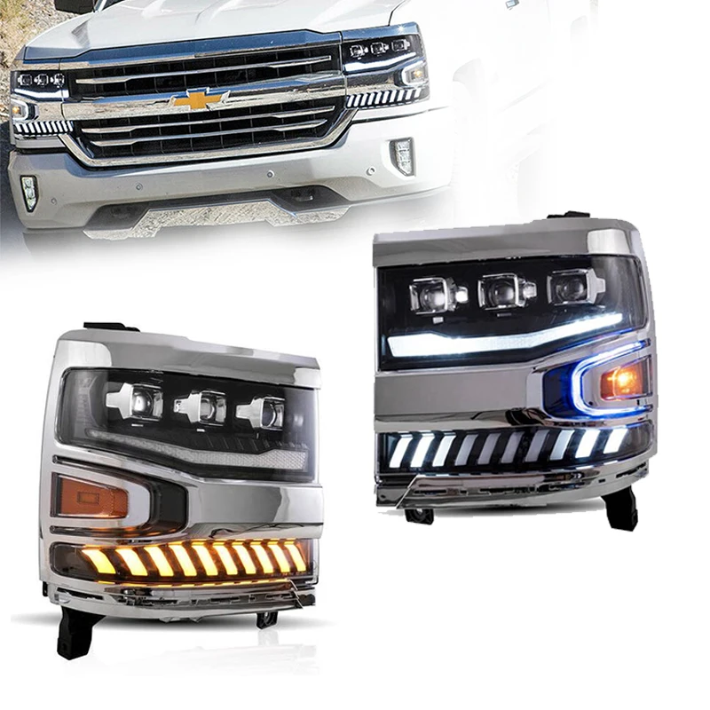 

Фары головного света для Chevrolet Silverado 2016, 2017, 2018