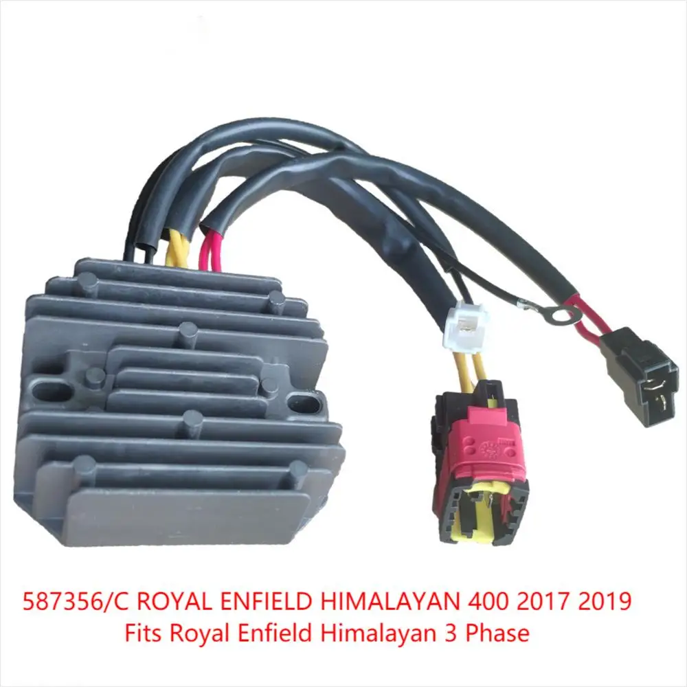 

Motorcycle Voltage Rectifier Regulator For MOSFET Himalayan Continental GT535 587356/C ROYAL ENFIELD HIMALAYAN 400 2017 2019