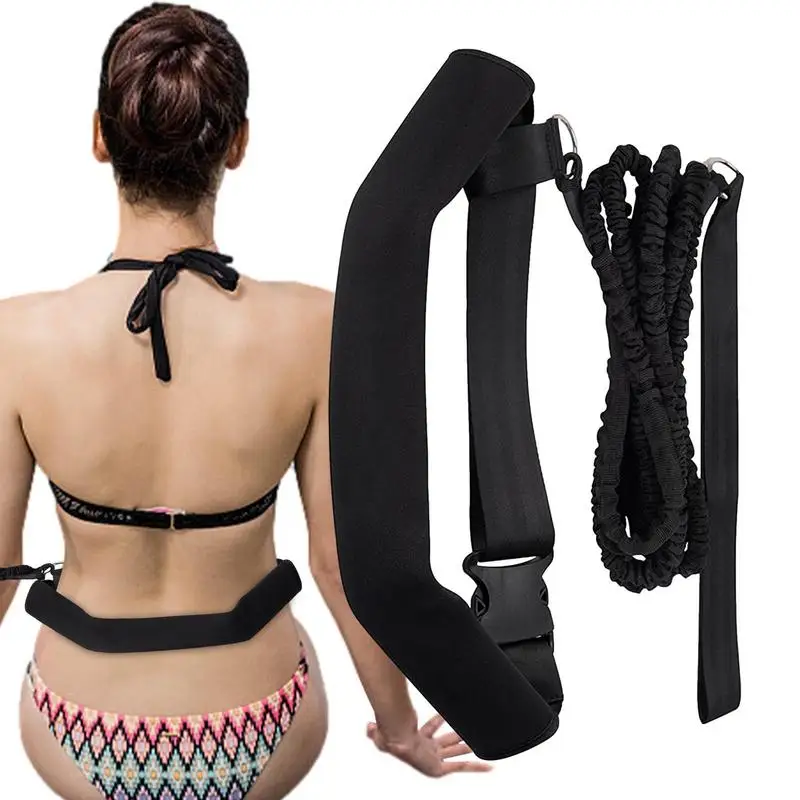 

Swim Tether Stationary Swimming Training Stationary Swimming Tether For Adults Lightweight Comfortable Adjustable Swimming Belt