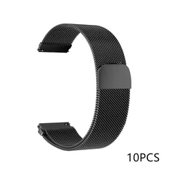 Stainless Steel Milanese Magnetic Watch Strap, 22mm Quick Release Bracelet Replacement Belt - 22MM (D)