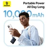 Baseus Picogo 45W Power Bank 10000mah Super Mini Portable Battery, Smart Digital Display for iPhone 16 Pro Max Xiaomi Samsung 4