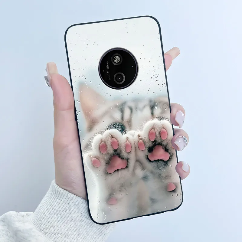 Aesthetic Luxury Soft Silicone Black Matte Phone Case Cover - Cute and Cool Design