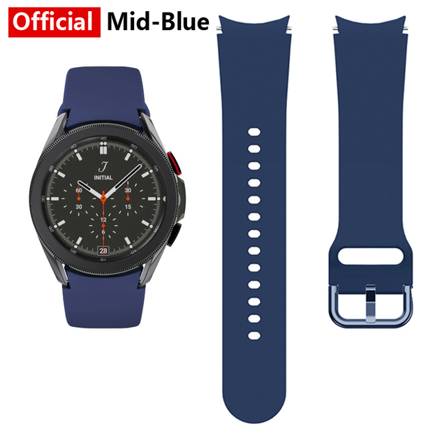 Galaxy Watch 4 Strap 44mm 40mm Smartwatch Silicone Sports Bracelet Watch Band For Samsung Galaxy Watch 4 Classic 46mm 42mm