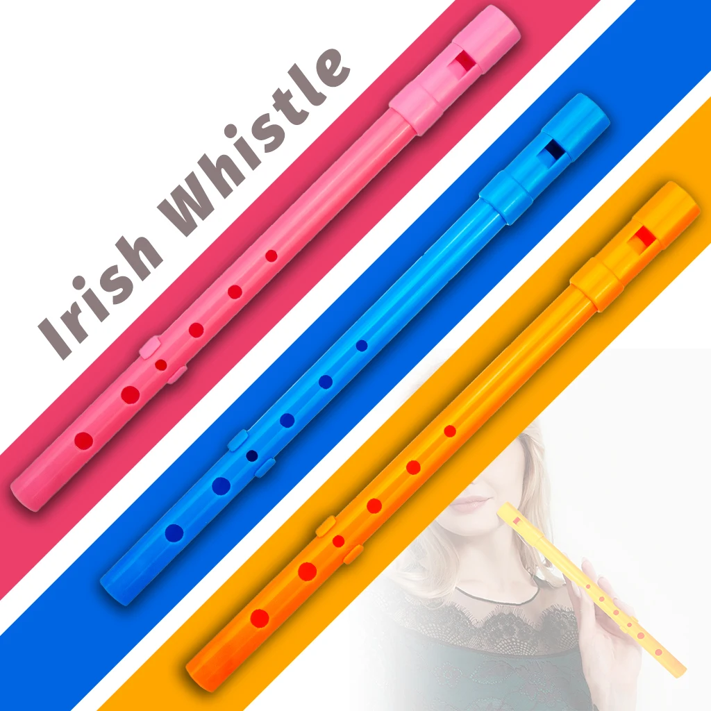 Tin Whistle Flûte Irlandaise Whistle Clé De Ré - Alliage Aluminium 6 Trous Sans Fuite D'air Instrument Méditation Usinage CNC Précis