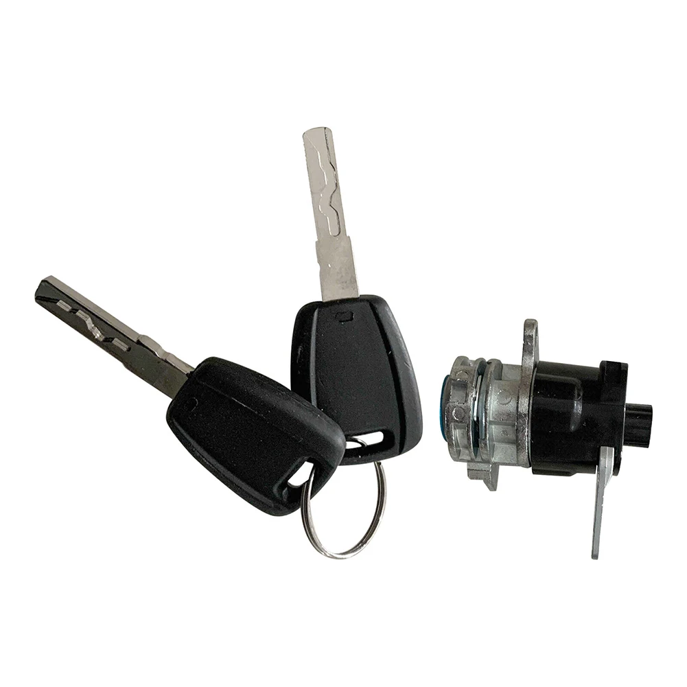 Cylindre De Serrure De Porte Pour Fiat Ducato/Relais/Boxer 2006-2021 - Remplacement Direct Avec 2 Clés