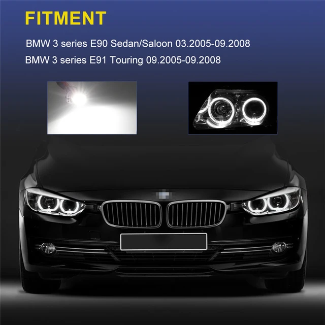 Xenon LED Angel Eyes Scheinwerfer für BMW 3er E90/E91 LCI 09-11
