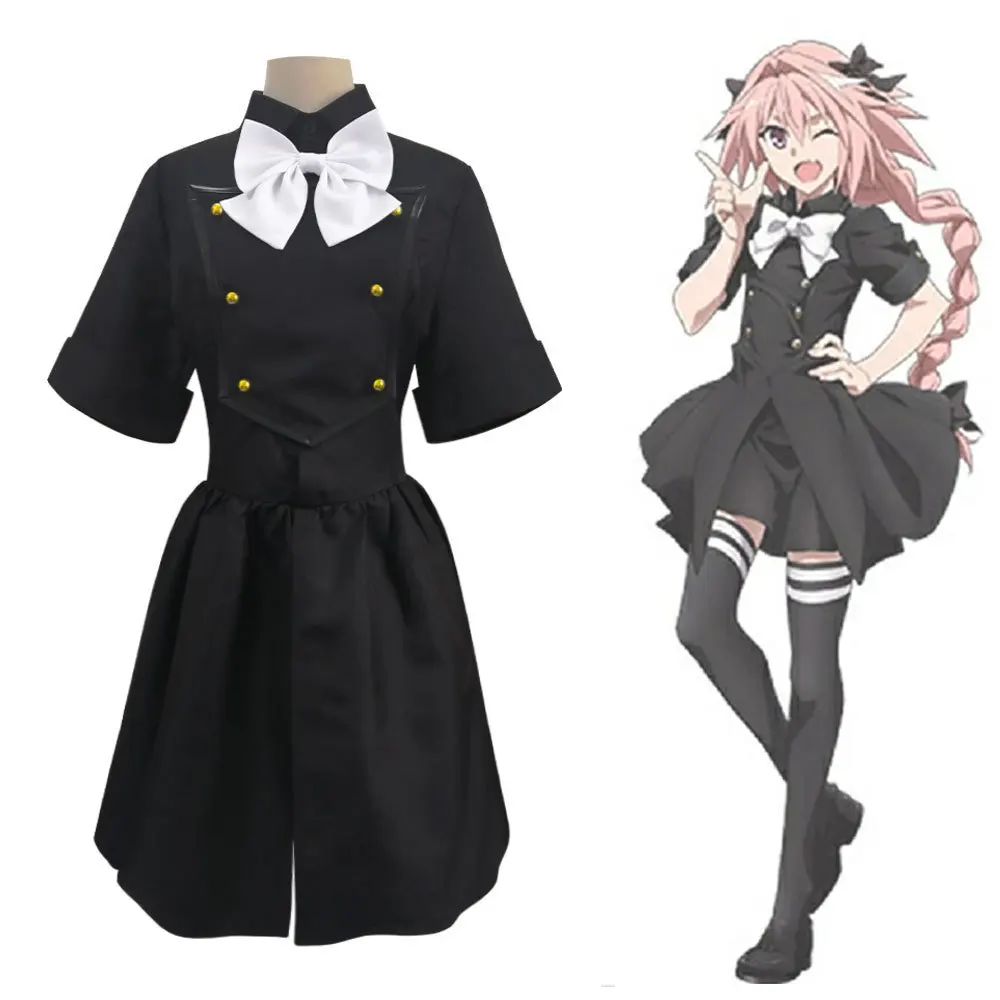 

Fate Apocrypha Epilogue Event Astolfo Cosplay Costume Dress Halloween Carnival Party Outfit Halloween Suit Custom Made