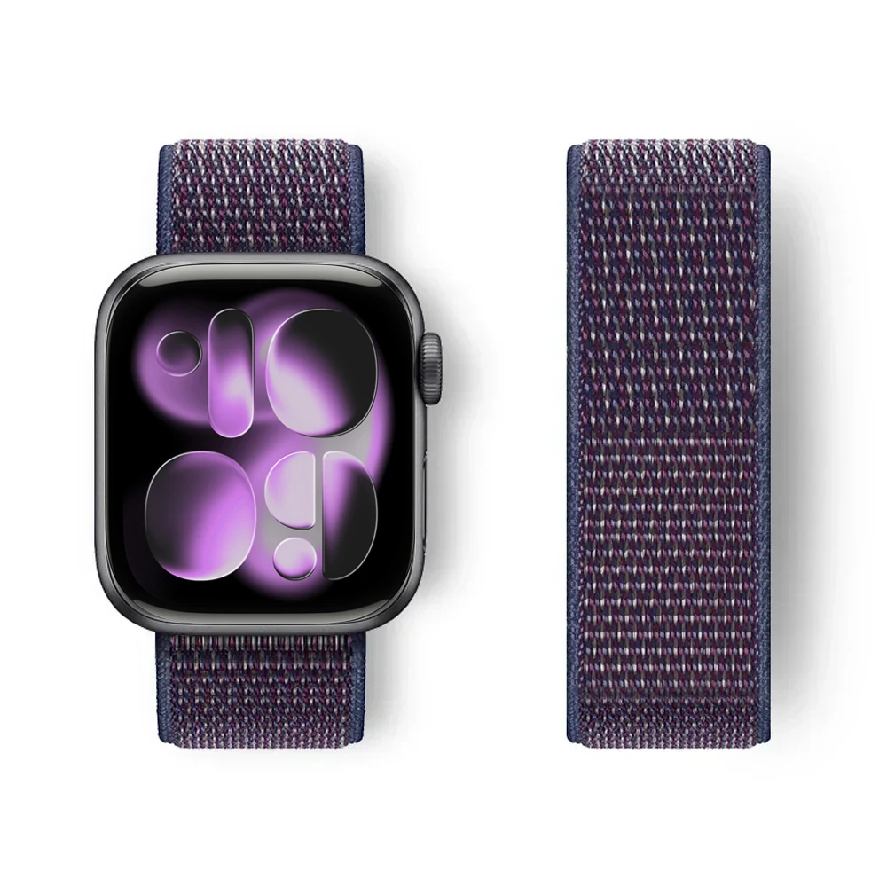 Premium Nylon Loop Watch Band Bracelet - Universal Design