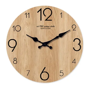 Wood Grain Clock 1