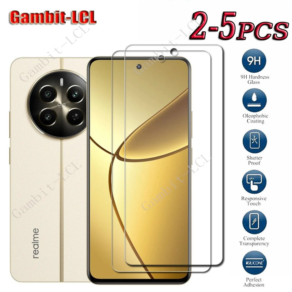 

9H HD Original Tempered Glass For Realme 12+ 5G 6.67" Realme12 Plus Realme12Plus Screen Protection Protector Cover Film Cover