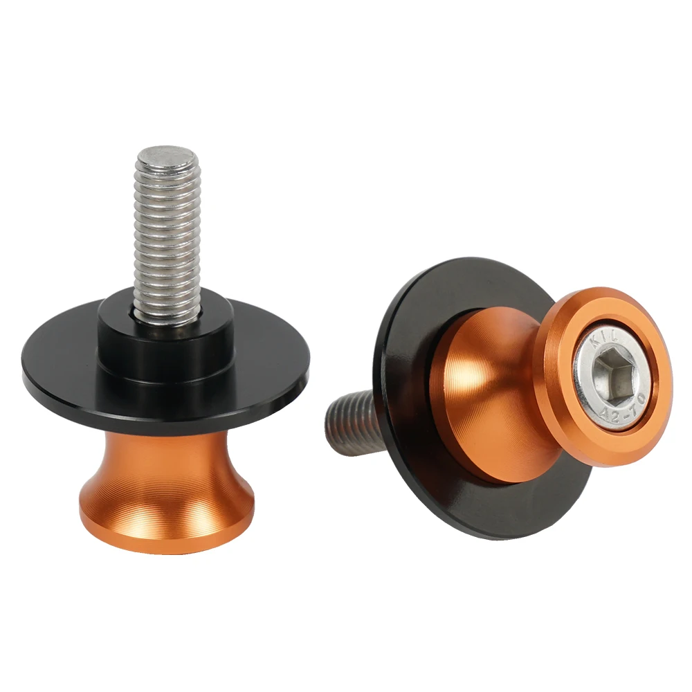 NICECNC M10 10mm swingarm spools slider for KTM Duke 125 250 390 690 Enduro SMC 990 Supermoto Kawasaki Ninja 250R 300R 400R 650R