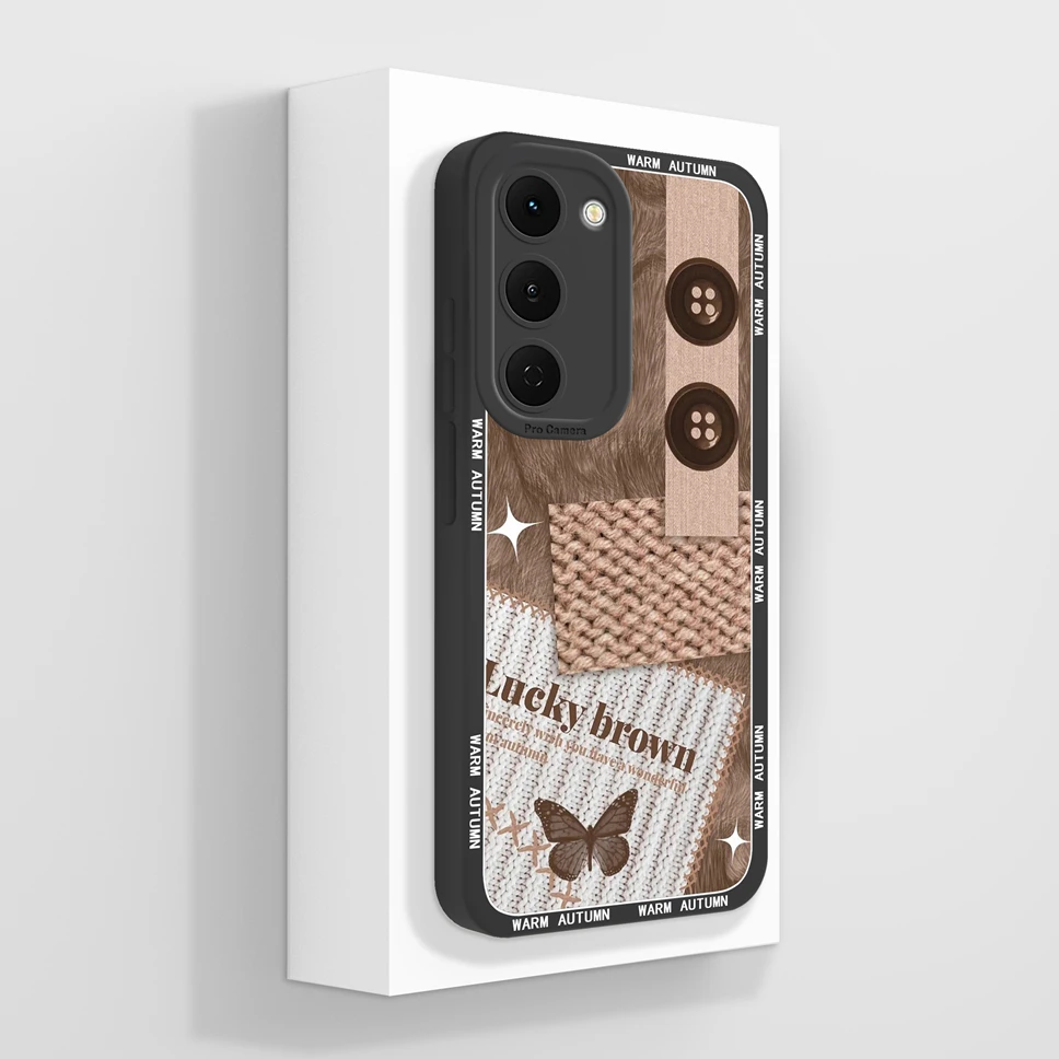 Funny Cat Cartoon High-Quality Shockproof Phone Case with Bumper Shell
