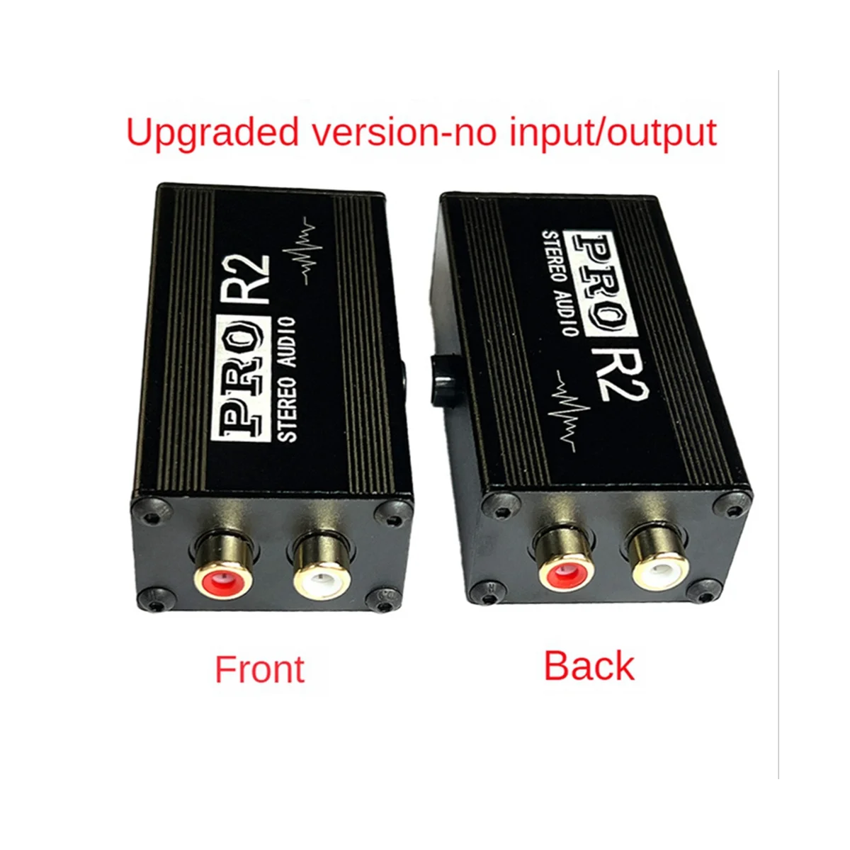 Ground Loop Audio Isolator Audio Noise Filter RCA Noise Suppressor Isolator Signal Reducer