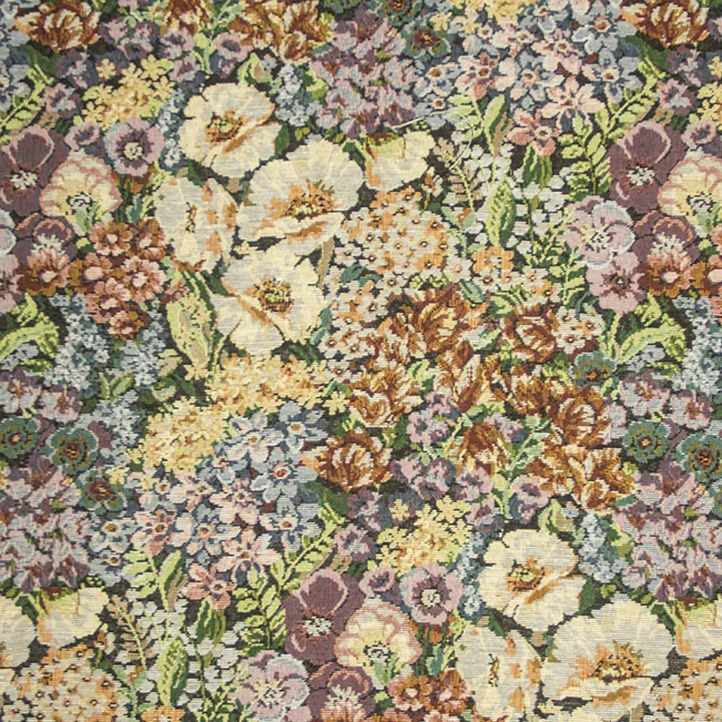 Exquisite Vintage Yarn-Dyed Jacquard Fabric for DIY Home and Fashion Projects