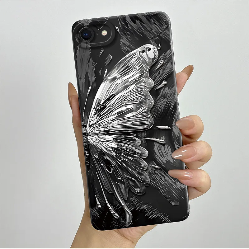 Aesthetic Soft Slim Silicone Phone Case with Full Bumper Protection