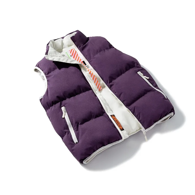 Couple Down Vest Trend Versatile Windproof Breathable Warm Sleeveless Jacket Men New Winter Outdoor High Quality Sports Leisure