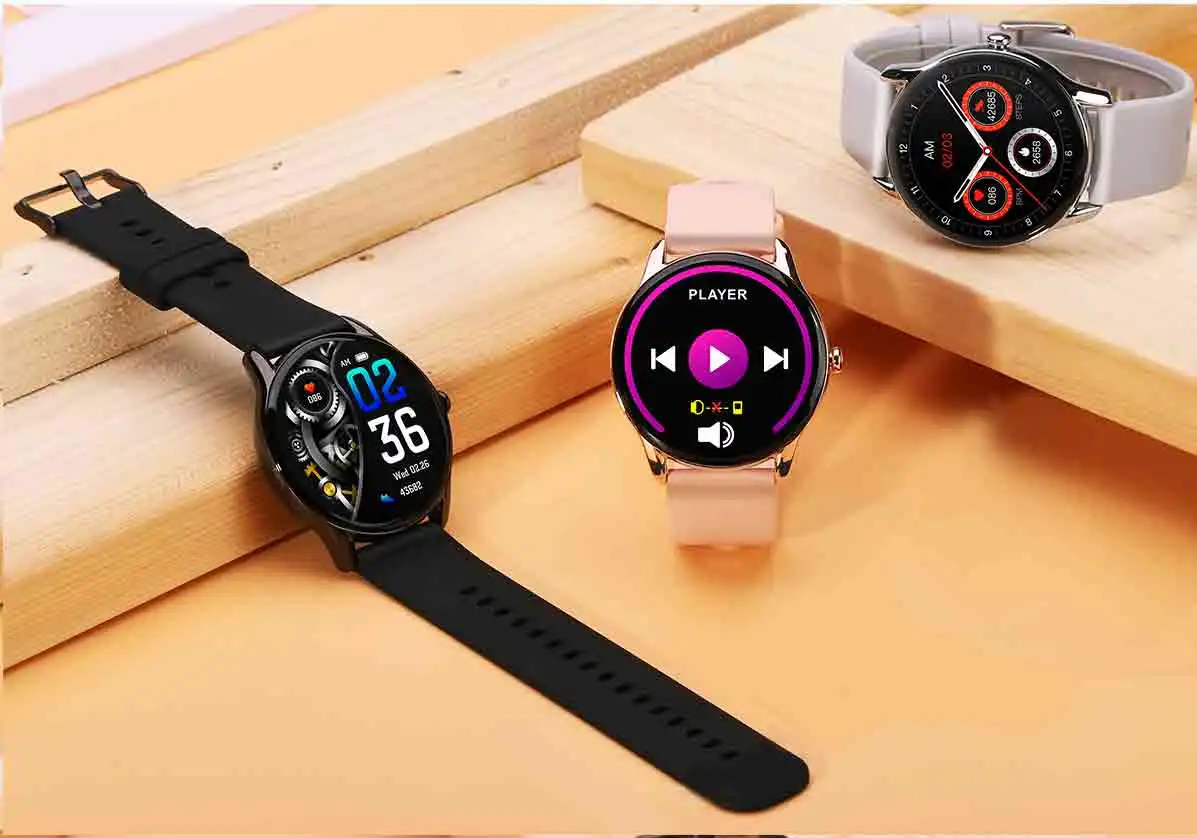 Smart Watch Women 1.32 inch 360*360 HD Screen Smartwatch Men Heart Rate Blood Pressure Monitor Sport Fintess Tracker for Android