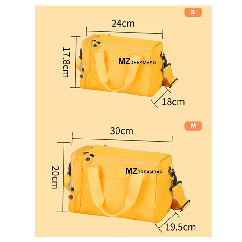 Gym Bag Fitness Academy Dance Training Shoulder Pouch Girl Boy Children Small Exercise Travel Weekend Hand Packing Sacs De Sport 6