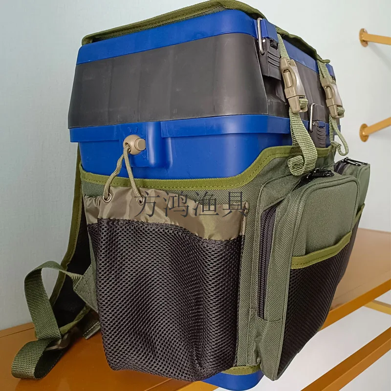 Sea Fishing Tackle Seat Box Fishing Backpack Fishing Stool Seat