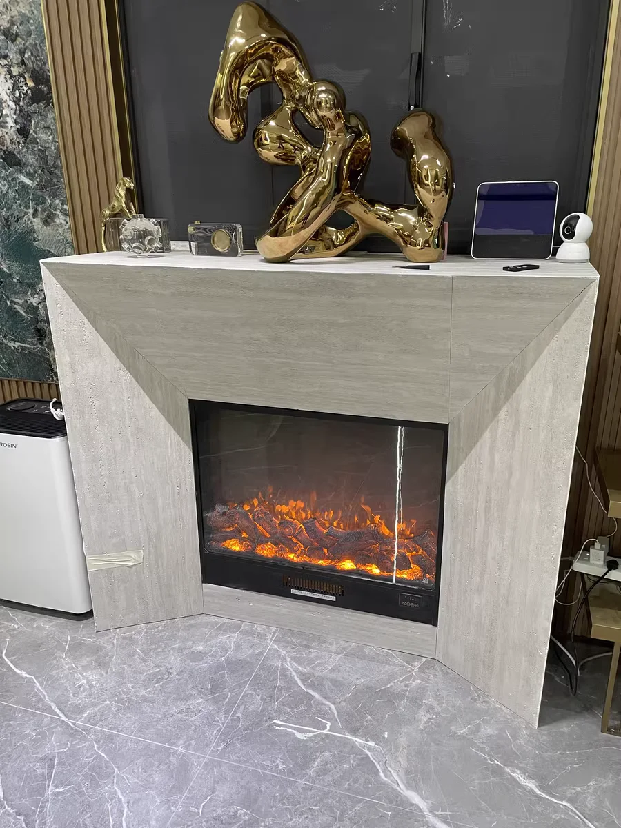 Electric Fireplace insert Firebox Chimney burner LED Optical Artificial Emulational Flame fire decoration YX310TB